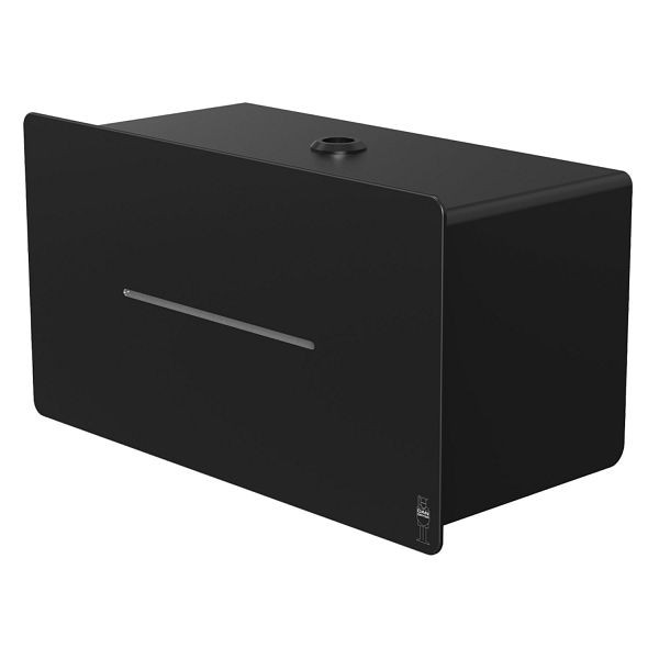 Distributeur de papier toilette KEMMLIT LOKI, noir, qualité supérieure, 252 500