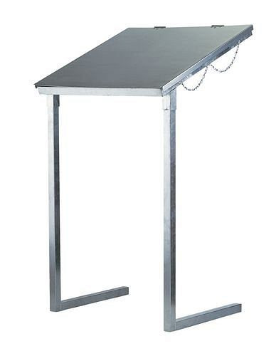 Collecteur spécial DENIOS pour gros volumes de déchets, 1000 litres, stationnaire, avec couvercle, 164-714