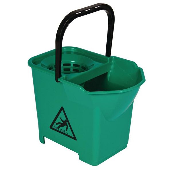 Seau à vadrouille Jantex vert 14L, S224