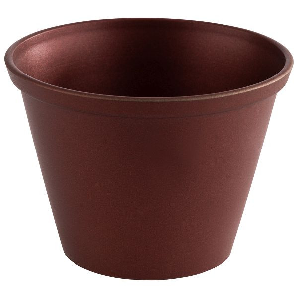 Bols à trempette APS, lot de 6, Ø 6 x 4,5 cm, 60 ml, acier inoxydable, rouge cuivre, 40726