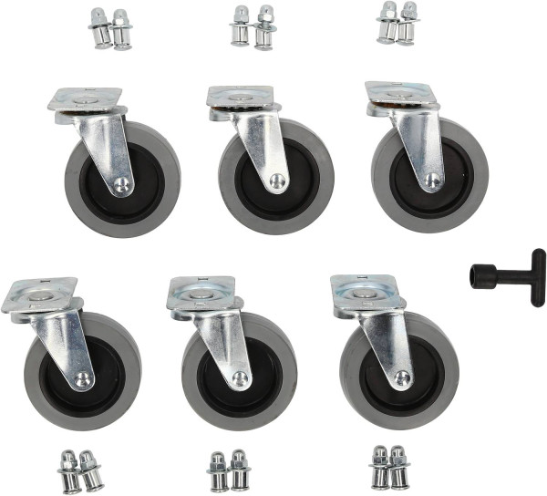 Rouleau de rechange KS Tools pour table d'atelier en plastique, Ø 75 mm, 500.8091