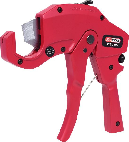 KS Tools pistolet à tronçonner les tuyaux en plastique diamètre 6-42mm, 210mm, 222.3100