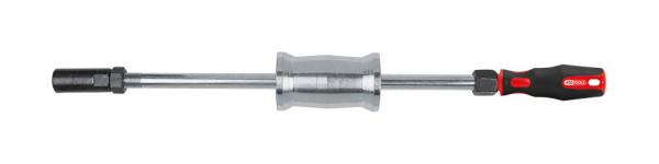 Jeu d'extracteurs d'injecteur KS Tools M12 avec poids d'impact de 1,5 kg, 2 pièces, 152.1280