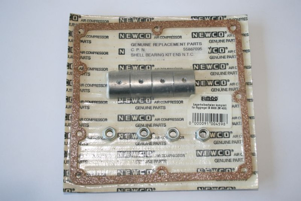 ELMAG jeu de demi-coquilles de roulement complet pour unité B 3000 (Newco EN3), 9100459
