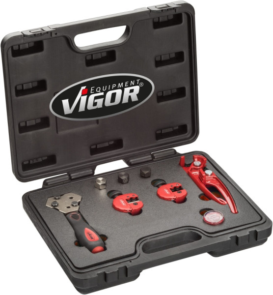 Coffret d'outils d'évasement VIGOR, nombre d'outils : 9, V5513