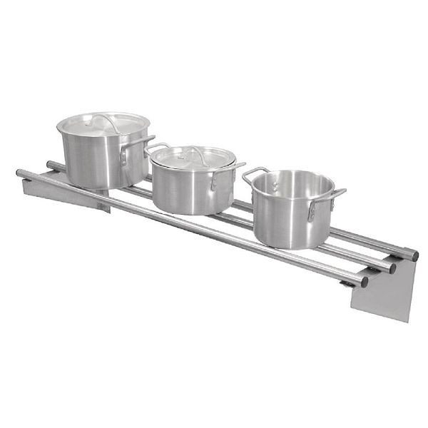 Étagère murale Vogue en acier inoxydable 120x30cm, CD551