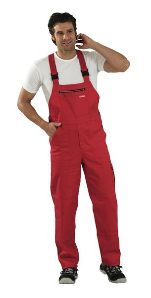 Salopette cargo Planam BW 290, rouge moyen, taille 48, 0173048