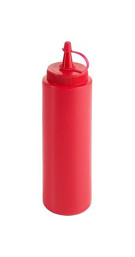 Flacon souple Contacto 0,25 l, rouge, 1460/252