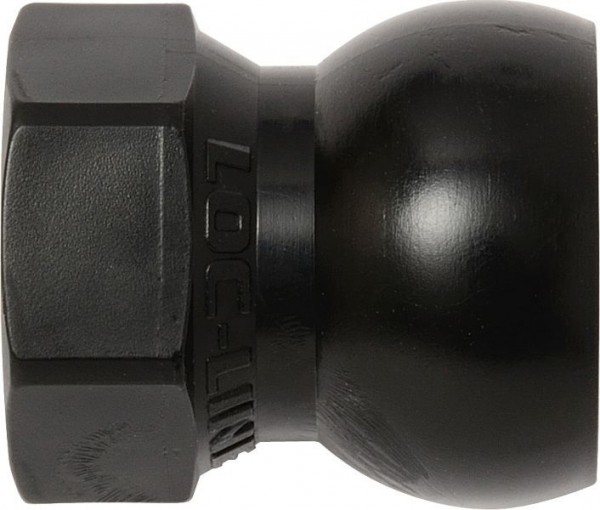 Loc-Line Anschlußnippel mit Innengewinde 3/8" Schwarz, VE: 20 Stück, L59873S
