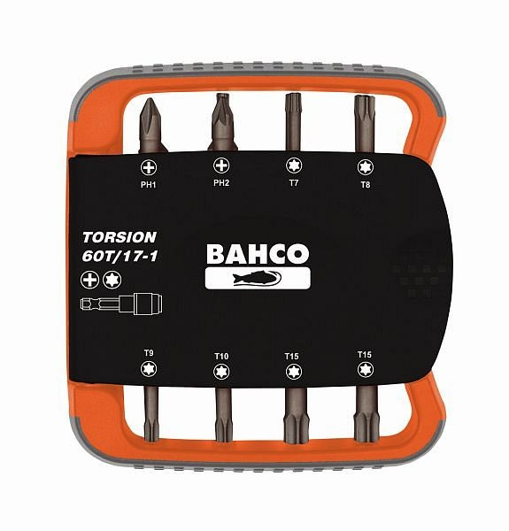 Jeu d'embouts Bahco, 17 pièces, torsion, 60T/17-1