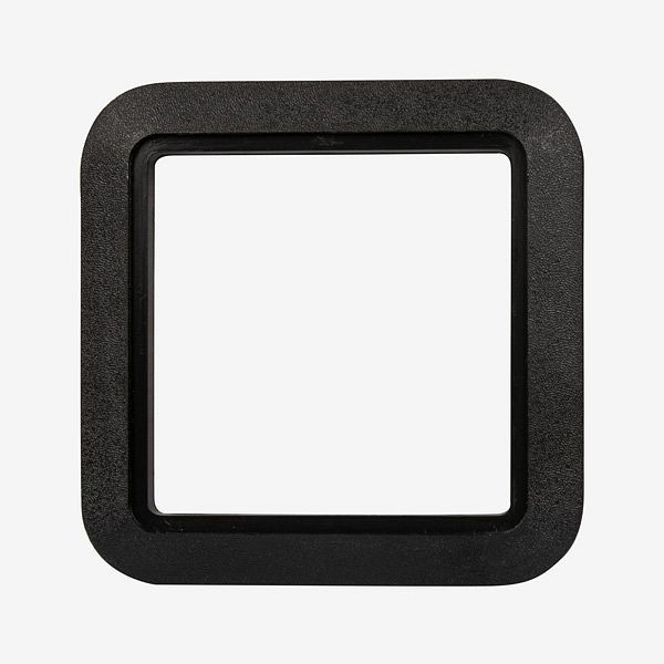 Cache-cadre HKW pour prise d'aspiration EURO-STYLE, noir, 030183