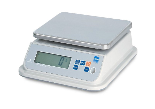 Balance de table PESOLA étanche IP68 6kg, graduation 1g, CE, RoHS, PTS6K-IP