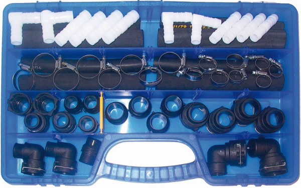 Kit de réparation de durites de radiateur Kunzer , 56 pièces, 7KSR56