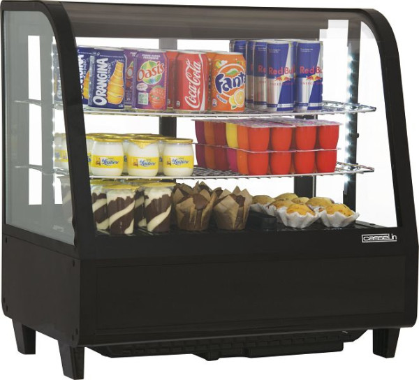 Casselin Comptoir Froid 100L - noir, CVR100LN