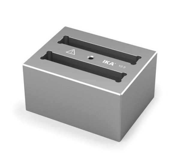 Bloc individuel IKA, 2 x 6 cuvettes, Ø12,5 mm, DB 8.1, 0004470700