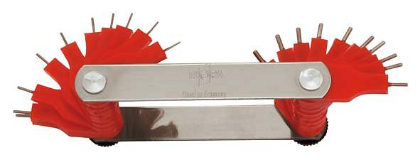 Jauge de buse ELORA, 194, Epaisseur de la lame: 0,45-1,5 mm, 0194500204000