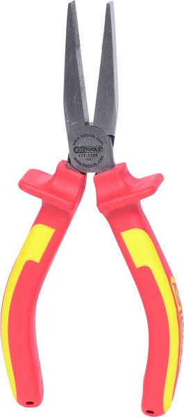 KS Tools Pince à bec plat ERGOTORQUE VDE, 170 mm, 117.1125