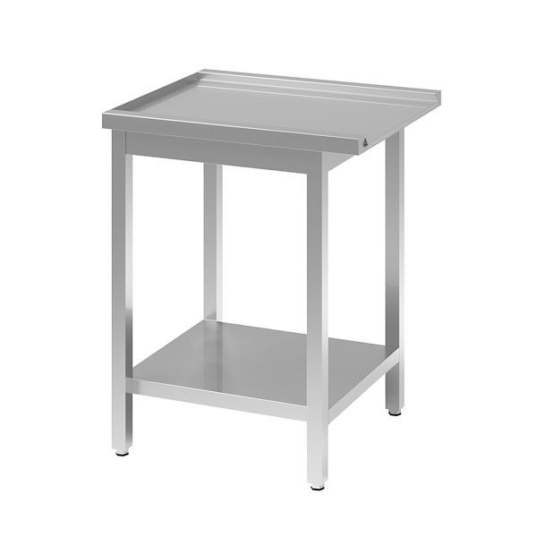 Table d'égouttage Vaiotec TOPLINE 600, côté montage gauche ou droite, 80x60x85 cm, 11529