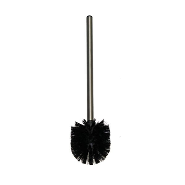 Brosse WC KEMMLIT avec manche en acier inoxydable, qualité supérieure, 204.683