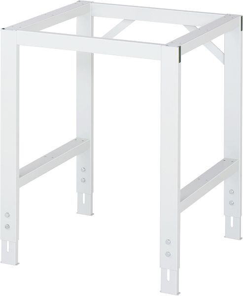 Table de travail mobile RAU Tom (4 LR), L750xP1000xH910-1230mm, plateau en hêtre massif 25mm, 06-625B10-07-4LF.12