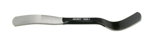 Spatule dent Hazet, forme large, coudée, courbée, surface de travail 170 x 50 mm, dimensions / longueur : 480 mm, 1929-1