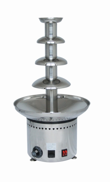 Fontaine à chocolat Schneider, hauteur 60 cm, inox, socle Ø 33 cm, 5,5 kg, 255320