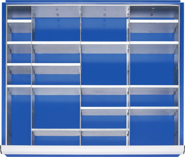 Gamme de division RAU, 3x cloisons, 680x47x560 mm, 09-200-53
