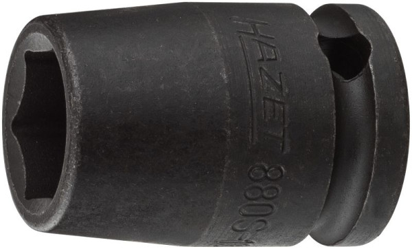 Impact Hazet, douille tournevis machine, 6 pans, carré creux 10 mm, profil traction 6 pans extérieurs, 13 mm, 880S-13