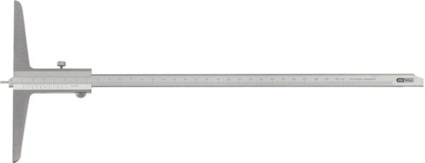 Pied à coulisse de profondeur KS Tools avec goupille de mesure, 0-80 mm, 300.0551