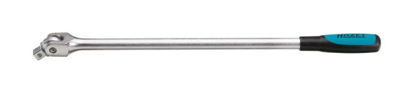 Manche articulé Hazet, carré plein 12,5 mm (1/2 pouce), avec articulation - pour une utilisation dans des endroits difficiles d'accès et pour éviter les bords saillants, 914-18