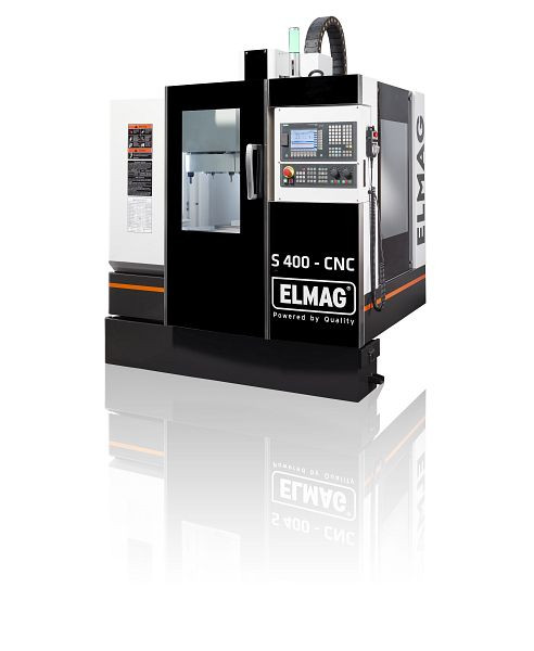 Centre d'usinage CNC ELMAG 3 axes, modèle S400-CNC, 84010