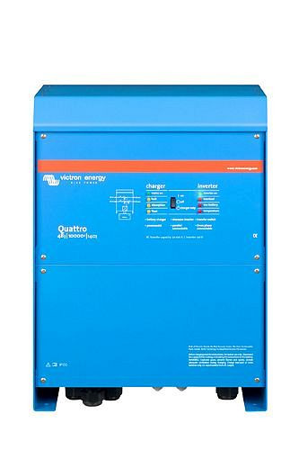 Onduleur/chargeur Victron Energy Quattro 48/10000/140-100/100, 1-67-009125, QUA481030010