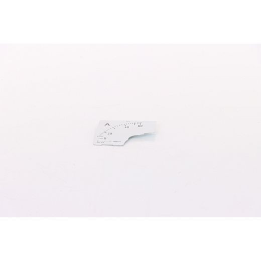ELMAG échelle 0-60A pour ampèremètre 72x72mm, 9503780