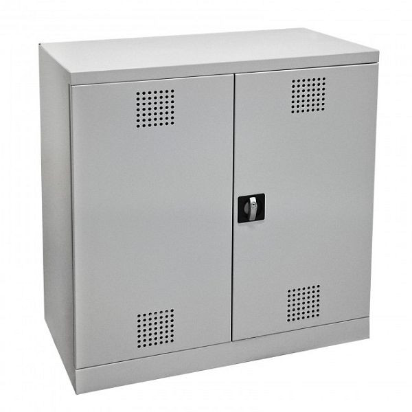 Armoire chimique ADB (petite), dimensions HxLxP : 1000x1000x500 mm, couleur : gris clair (RAL 7035), 40703