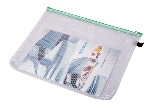Sachet de collecte à fermeture éclair Eichner, transparent, format : B4, UE : 10 pièces, 9218-01038