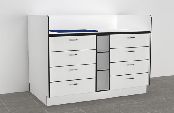 Table à langer KEMMLIT Leonie, qualité supérieure, HPL, Kom-05W