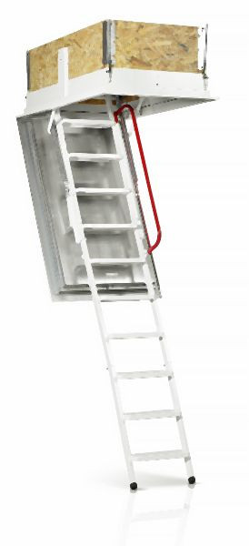 Wippro Isotec escalier mansardé LUXE, ouverture coque : 120x60 cm, 17292
