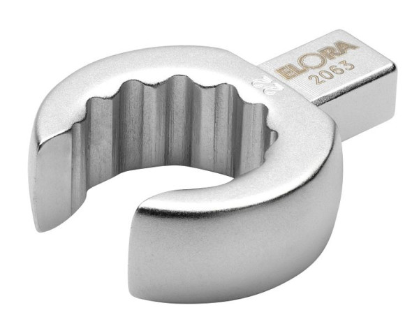 Clé à fourche à visser ELORA, ouverte, 9x12 mm, 2063, taille de la clé: 21 mm, 2063000210000