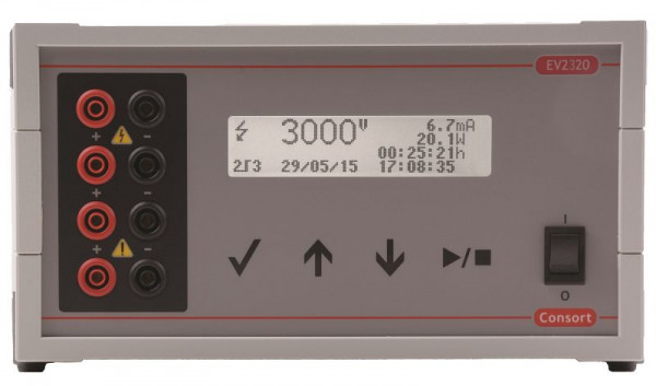 Alimentation électrophorèse Consort EV2310, 300V, 1000MA, 150W, EV2310