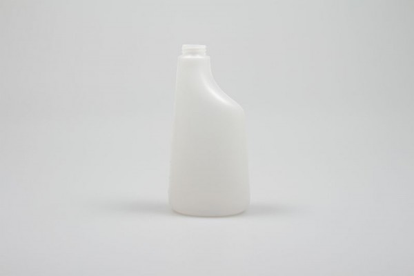 Bouteille en polyéthylène De Witte 600 ML transparent avec échelle millilitre + ligne de niveau, 901.200.108
