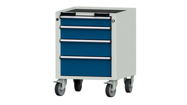 Etablis ANKE, conteneur mobile, modèle 55 V, 570 x 615 x 750 mm, RAL 7035/5010, bac, 450.160