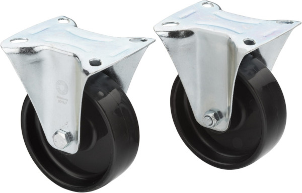 Roulettes fixes VIGOR (la paire), pour chariot de service V4758, nombre d'outils : 2, V5191