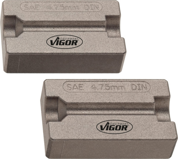 Paire de mors de serrage VIGOR, 4,75 mm, V2540