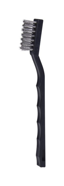 KS Tools brosse métallique pour bougies d'allumage en fil d'acier, 2 rangées, 170 mm, 201.2315