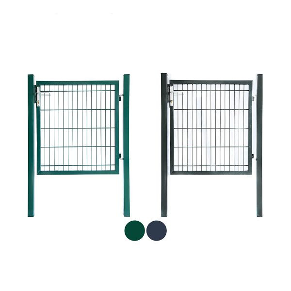HOME DELUXE tapis à double tringle portail de jardin PORTARIUS - portail de jardin - hauteur : 1000 mm, couleur : anthracite, 38187