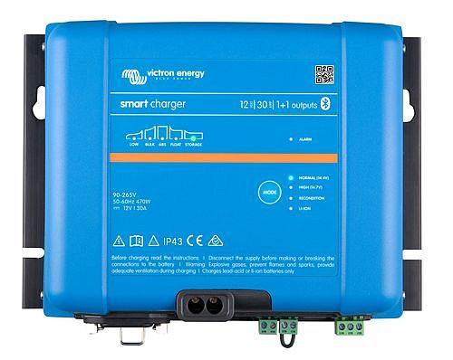 Chargeur de batterie Victron Energy Phoenix Smart IP43 Charger 12/30 (1+1) 120-240 V, 1-67-012450, PSC123051095