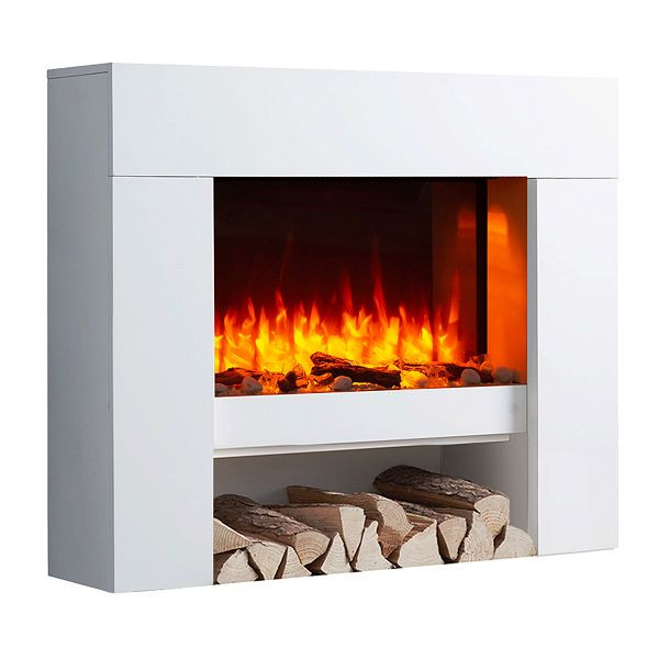 Cheminée électrique RICHEN Naran, 2000 W, couleur : blanc, EF279A-MT279A