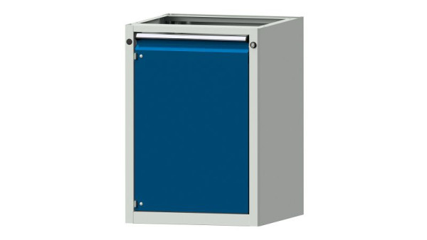 Armoire de base pour établis ANKE, modèle 2401 V, 570 x 615 x 800 mm, RAL 7035/5010, 402.024