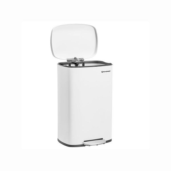 Poubelle SONGMICS 50 litres, LTB101W01