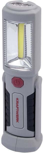 Lampe à main Kraftwerk COB-LED Compact Mini 180 rechargeable, 32069